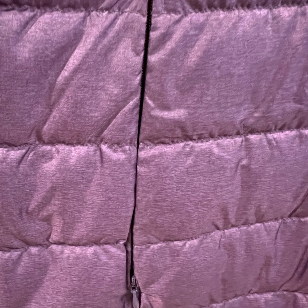 Eddie Bauer EB650 Down Filled Purple
Hooded Long Packable Puffer Coat  M - Picture 3 of 13